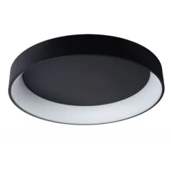 Lucide TALOWE LED Plafonnier Ø80cm 80W 3000K Zwart