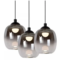 Lucide TAMINO - Hanglamp - LED Dimb. - 5x5,6W 3000K - Zwart