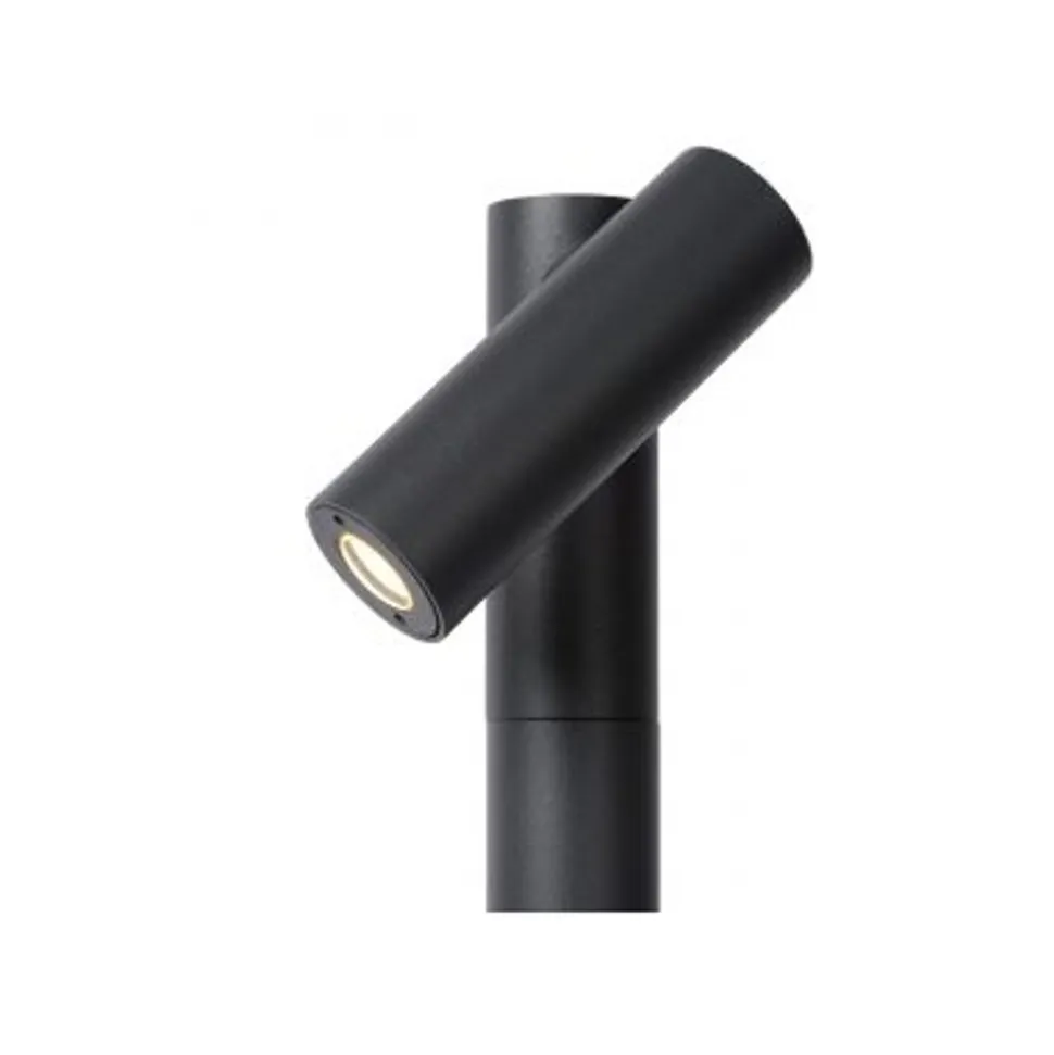 Lucide TATUM - Sokkellamp Buiten - LED - 1x5W 3000K - IP65 - Antraciet Lucide