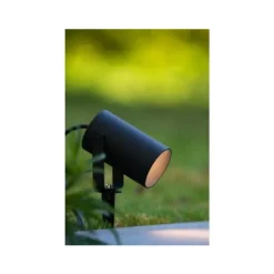 Lucide TAYLOR - Grondspie Buiten - Ø 10 cm - 1xGU10 - Zwart