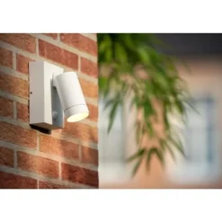 Lucide TAYLOR - Wandspot Buiten - 1xGU10 - IP54 - Wit