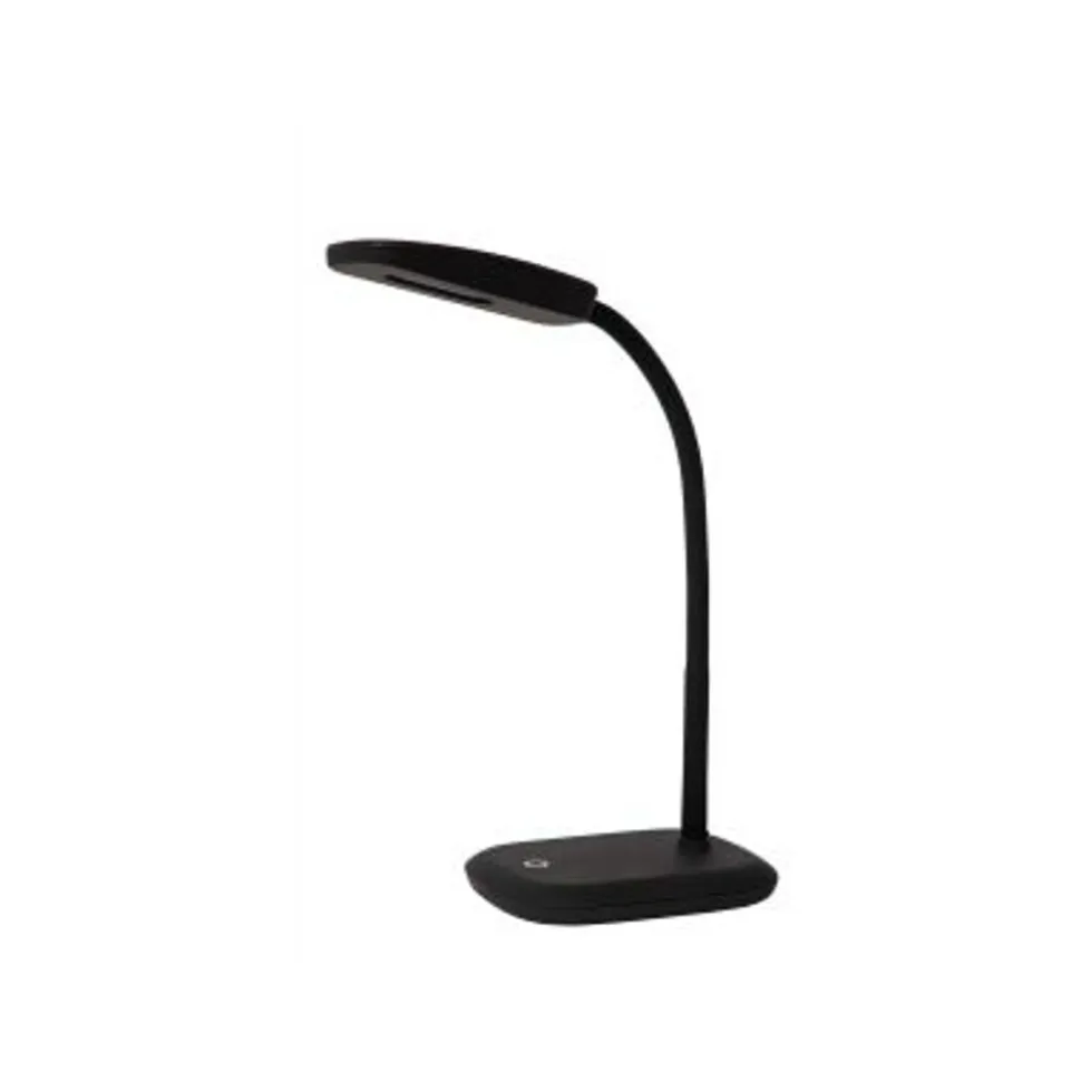Lucide TESSA Bureaulamp-Zwart-LED Dimb.-3,2W-3000K-ABS