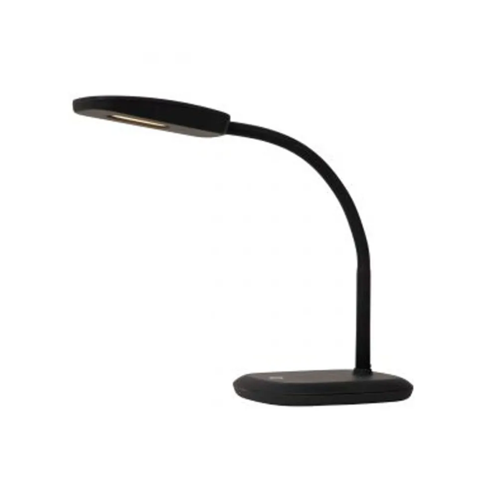 Lucide TESSA Bureaulamp-Zwart-LED Dimb.-3,2W-3000K-ABS