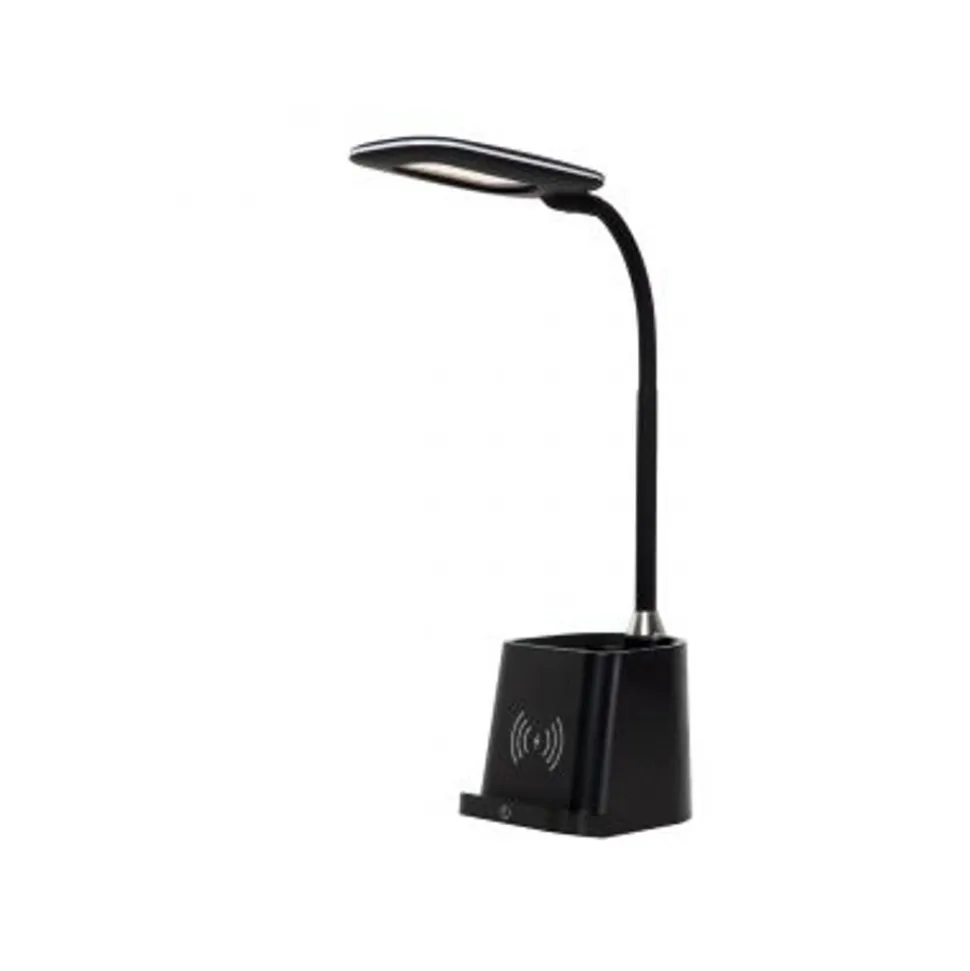 Lucide TESSA Bureaulamp-Zwart-LED Dimb.-3,2W-3000K-ABS
