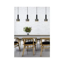 Lucide TEUN - Hanglamp - 4xE27 - Zwart