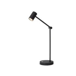 Lucide TIPIK Tafellamp-Zwart-LED Dimb.-3W-2700K-3 StepDim