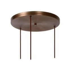 Lucide TOLEDO - Hanglamp - 3xE27 - Amber