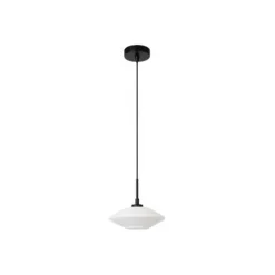 Lucide TREVOR Hanglamp-Opaal-Ø20-1xG9-40W-Glas