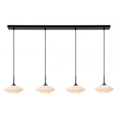 Lucide TREVOR Hanglamp-Opaal-4xG9-40W-Glas
