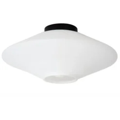Lucide TREVOR Plafonnière-Opaal-Ø42-1xE27-60W-Glas