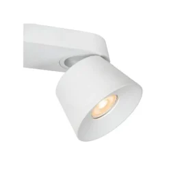Lucide TRIGONO Plafondspot-Wit-2xGU10-50W-Metaal