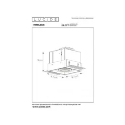 Lucide TRIMLESS - Inbouwspot - 1xGU10 - Wit Lucide