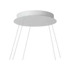 Lucide TRINITI - Hanglamp - Ø 80 cm - LED Dimb. - 3000K - Wit