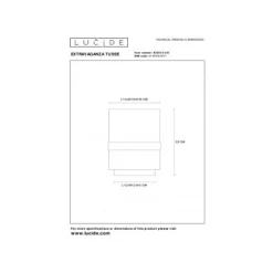 Lucide TUSSE - Tafellamp - Ø 15 cm - 1xE14 - Blauw