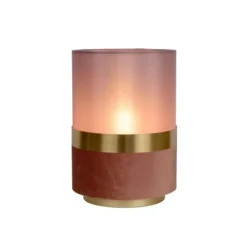 Lucide TUSSE - Tafellamp - Ø 15 cm - 1xE14 - Roze