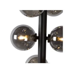 Lucide TYCHO - Hanglamp - Ø 25,5 cm - 6xG9 - Zwart