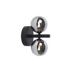 Lucide TYCHO - Wandlamp - 2xG9 - Zwart