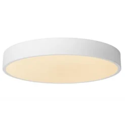 Lucide UNAR Plafonnière-Wit-Ø39,5-LED Dimb.-24W-2700K