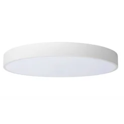 Lucide UNAR Plafonnière-Wit-Ø49,5-LED Dimb.-36W-2700K