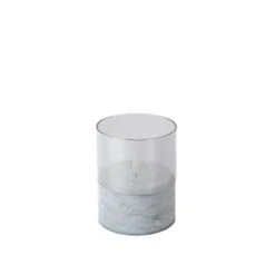 Lucide VELAS Tafellamp-Fumé-LED-Glas