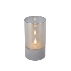 Lucide VELAS Tafellamp-Fumé-LED-Glas