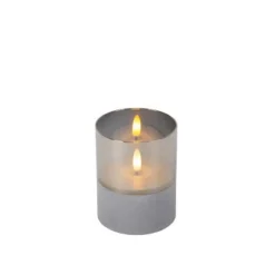 Lucide VELAS Tafellamp-Fumé-LED-Glas