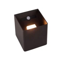 Lucide VERTIGO Wandlamp-Zwart-LED Dimb.-6W-2700K-5V-IP54