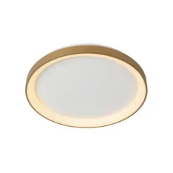 Lucide VIDAL - Plafonnière - Ø 48 cm - LED Dimb. - 1x38W 2700K - Mat Goud / Messing Lucide