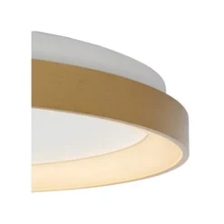 Lucide VIDAL - Plafonnière - Ø 48 cm - LED Dimb. - 1x38W 2700K - Mat Goud / Messing Lucide