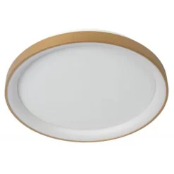 Lucide VIDAL - Plafonnière - Ø 48 cm - LED Dimb. - 1x38W 2700K - Mat Goud / Messing Lucide