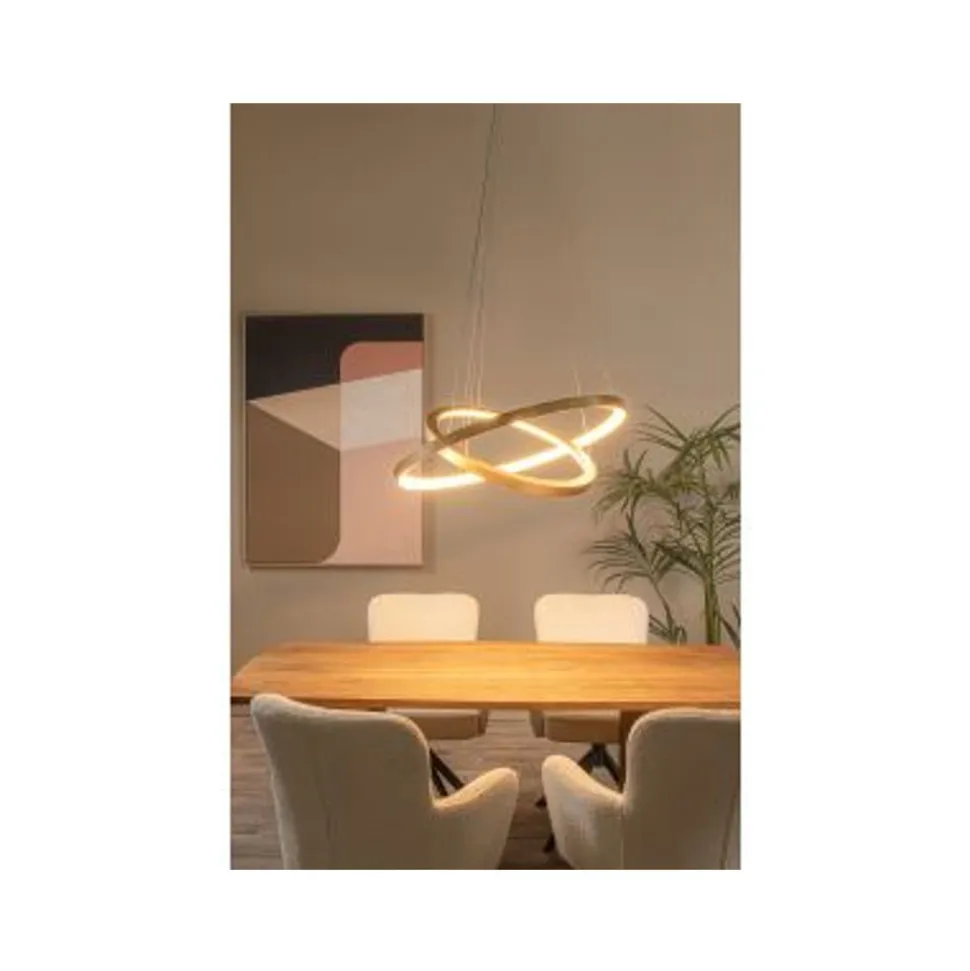 Lucide VIDAL Hanglamp-Mat Go.-Ø78-LED Dimb.-92W-2700K