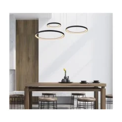 Lucide VIDAL Hanglamp-Zwart-Ø78-LED Dimb.-120W-2700K