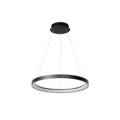 Lucide VIDAL Hanglamp-Zwart-Ø58-LED Dimb.-48W-2700K