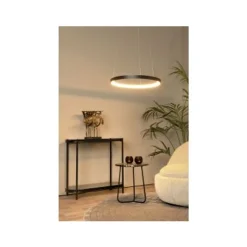 Lucide VIDAL Hanglamp-Zwart-Ø58-LED Dimb.-48W-2700K