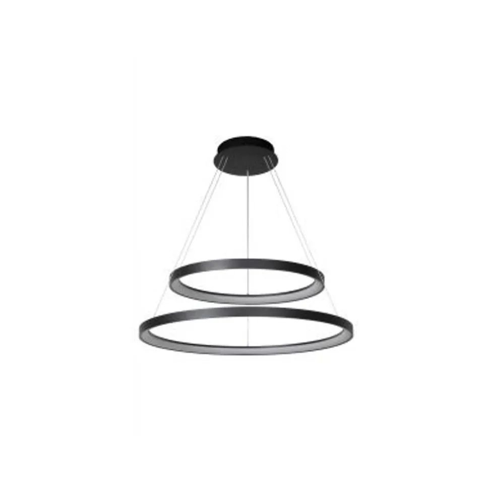 Lucide VIDAL Hanglamp-Zwart-Ø78-LED Dimb.-92W-2700K