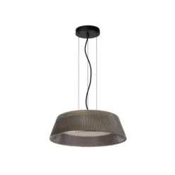 Lucide VIXI Hanglamp-Fumé-Ø45-LED Dimb.-22,6W-2900K-Glas