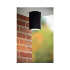 Lucide VOLANTIS Plafondspot Buiten-Zwart-Ø10,8-1xE27-40W