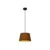 Lucide WOOLLY Hanglamp-Groen-Ø28-1xE27-60W-Katoen