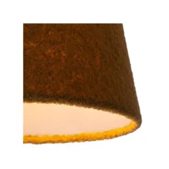 Lucide WOOLLY Hanglamp-Groen-Ø28-1xE27-60W-Katoen