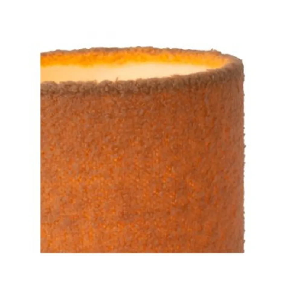 Lucide WOOLLY Tafellamp-Terrac.-Ø16-1xE14-40W-Katoen