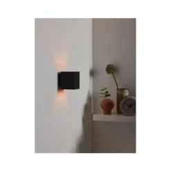 Lucide XERA - Wandlamp - 1xG9 - Zwart