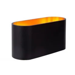 Lucide XERA - Wandlamp - 1xG9 - Zwart