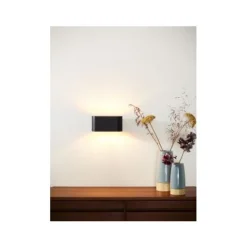 Lucide XERA - Wandlamp - 1xG9 - Zwart