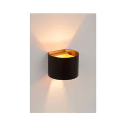 Lucide XIO - Wandlamp - LED Dimb. - G9 - 1x4W 2700K - Zwart