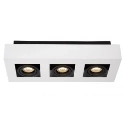 Lucide XIRAX Plafondlicht 3xGU10/5W LED DTW Wit