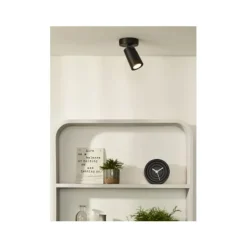 Lucide XYRUS Spot GU10/5W incl. DTW D9 H12.5cm Zwart