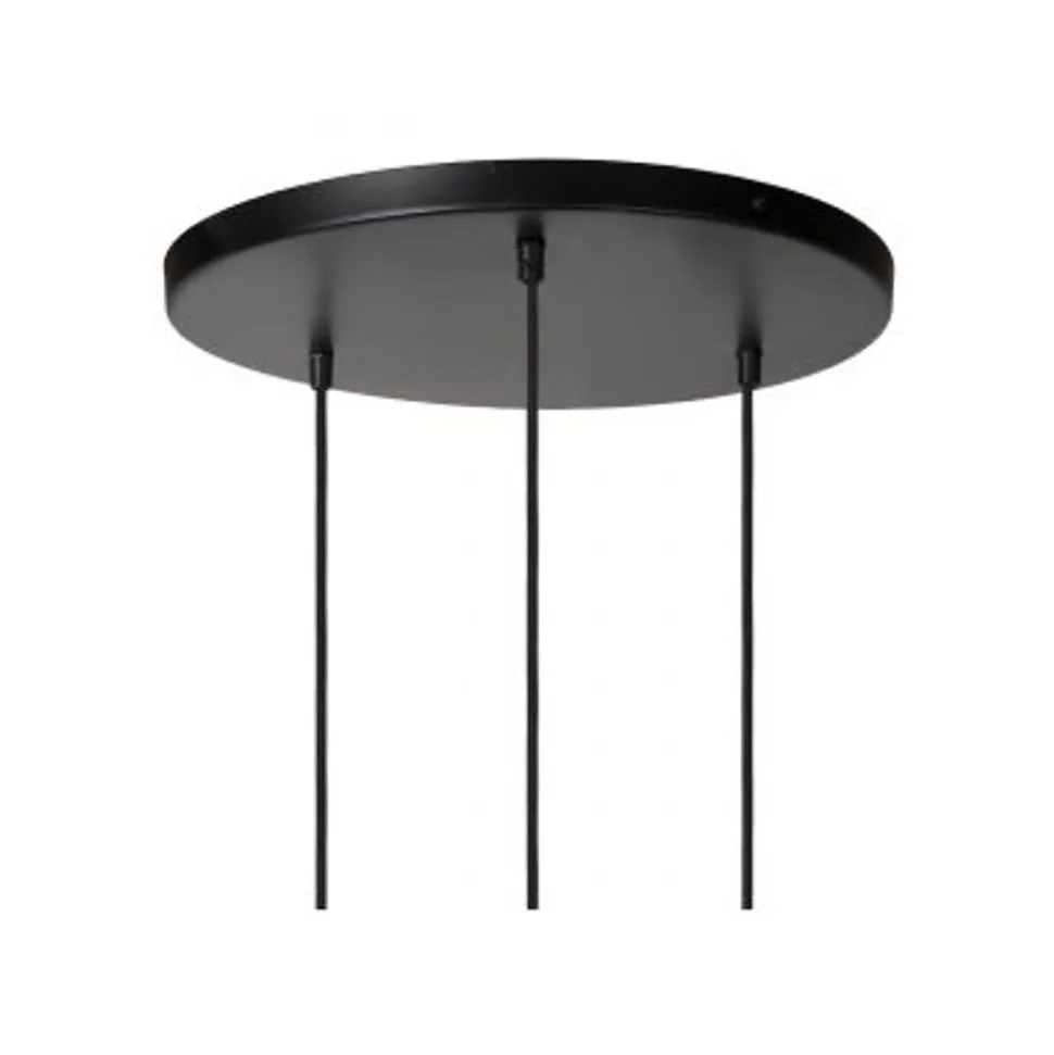 Lucide YUNKAI Hanglamp-Nature.-Ø60-3xE27-60W-Papier