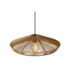 Lucide YUNKAI Hanglamp-Nature.-Ø50-1xE27-60W-Papier