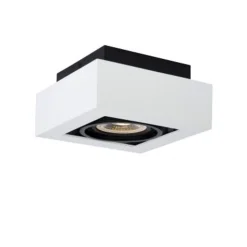 Lucide ZEFIX Plafondspot 1x Gu10/12W DTW Wit