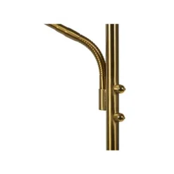 Lucide ZENITH - Leeslamp - Ø 25,4 cm - LED Dimb. - 3000K - Mat Goud / Messing